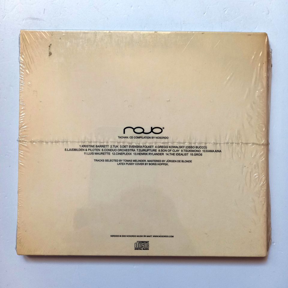 TACHAN / CD COMPILATION BY NOSORDO / KRISTINE BARRETT, TUK, THE IDEALIST, CINEPLEXX, SON OF CLAY, KAMA AINA (2005) - CD SIFIR