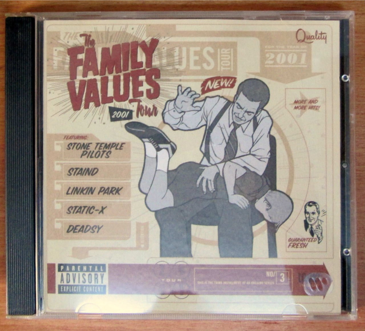 THE FAMILY VALUES TOUR 2001 LIVE CD 2.EL