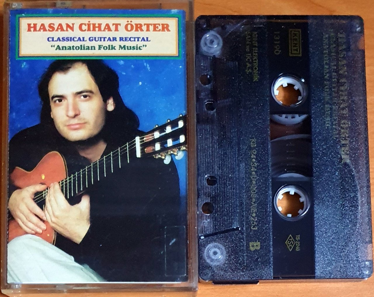 HASAN CİHAT ÖRTER - CLASSICAL GUITAR RECITAL / ANATOLIAN FOLK MUSIC (1994) - KASET KENT 2.EL