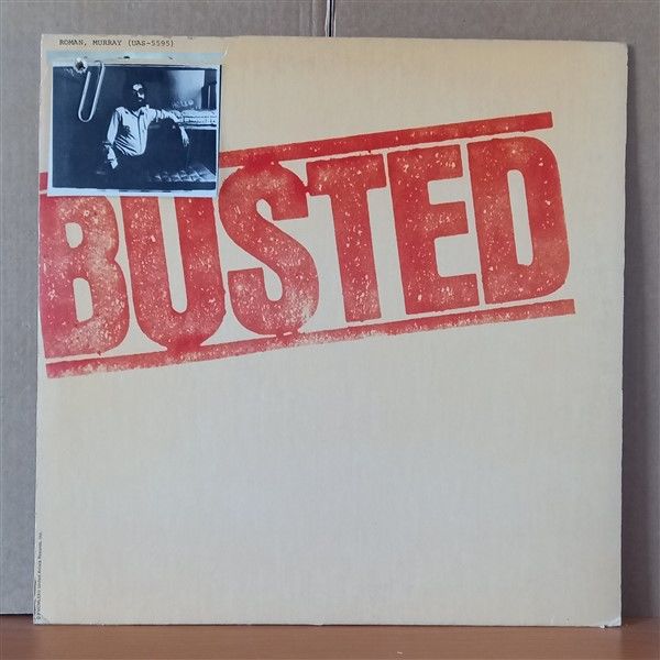 MURRAY ROMAN – BUSTED (1972) - LP 2.EL PLAK