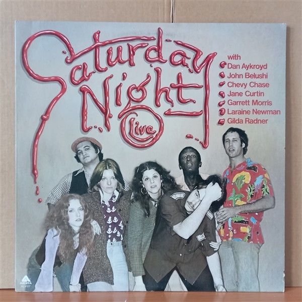 NBC'S SATURDAY NIGHT LIVE / DAN AYKROYD, JOHN BELUSHI, CHEVY CHASE, JANE CURTIN, GARRETT MORRIS (1976) - LP 2. EL PLAK
