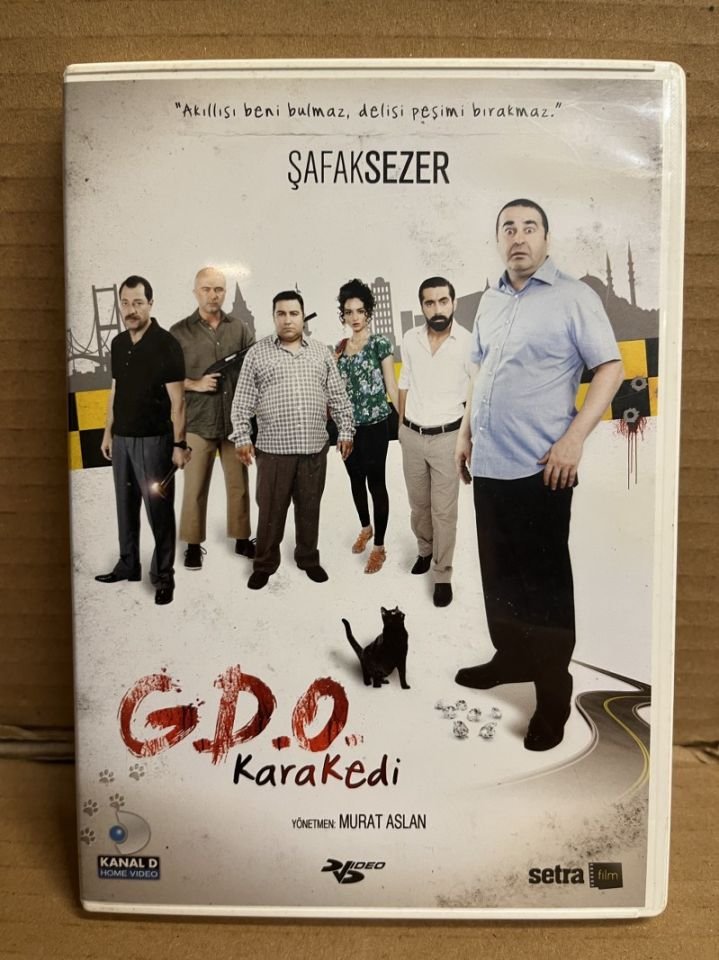 G.D.O. KARAKEDİ - ŞAFAK SEZER - DVD 2.EL