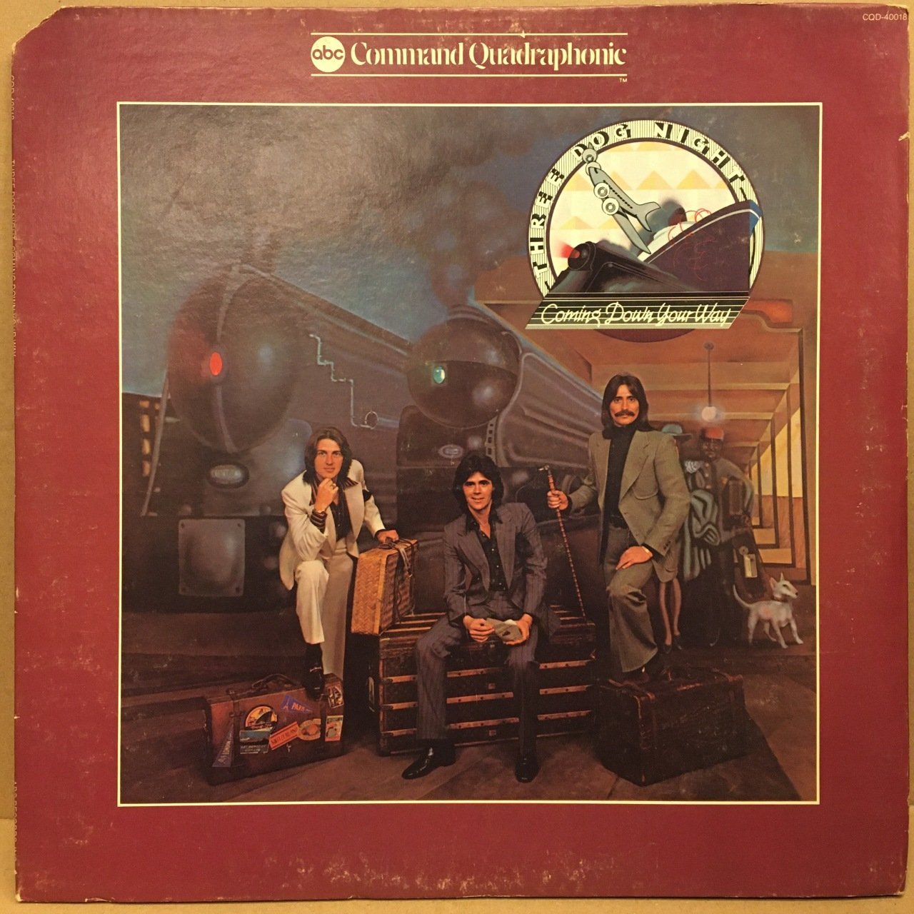 THREE DOG NIGHT - COMING DOWN YOUR WAY 1975 2.EL PLAK QUADROPHONIC