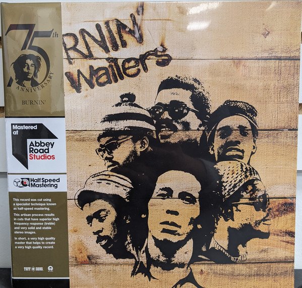 BOB MARLEY & THE WAILERS - BURNIN' (1973) - LP 2020 HALF SPEED MASTERED EDITION SIFIR PLAK