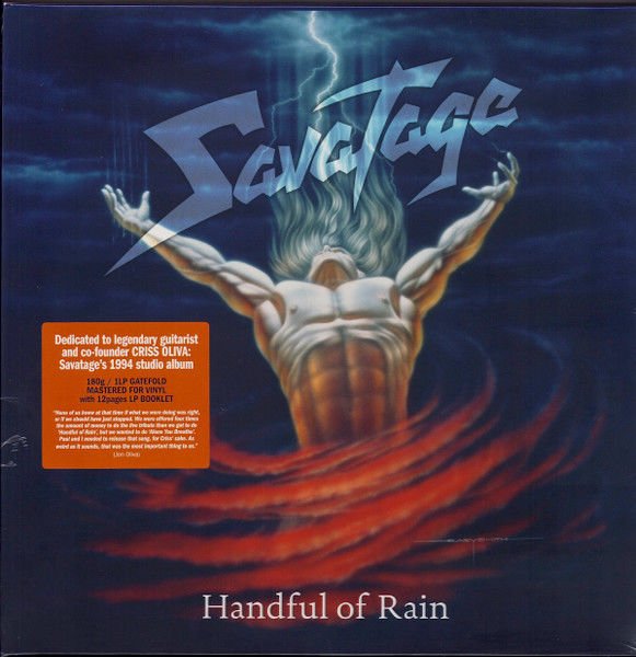 SAVATAGE – HANDFUL OF RAIN (1994) 2022 REISSUE LP SIFIR PLAK