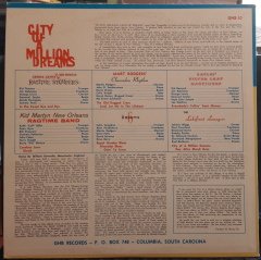 CITY OF A MILLION DREAMS - NEW ORLEANS JAZZ - PLAK 2.EL