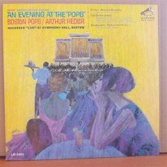 BOSTON POPS ARTHUR FIEDLER - AN EVENING AT THE ''POPS'' - LP 2.EL PLAK