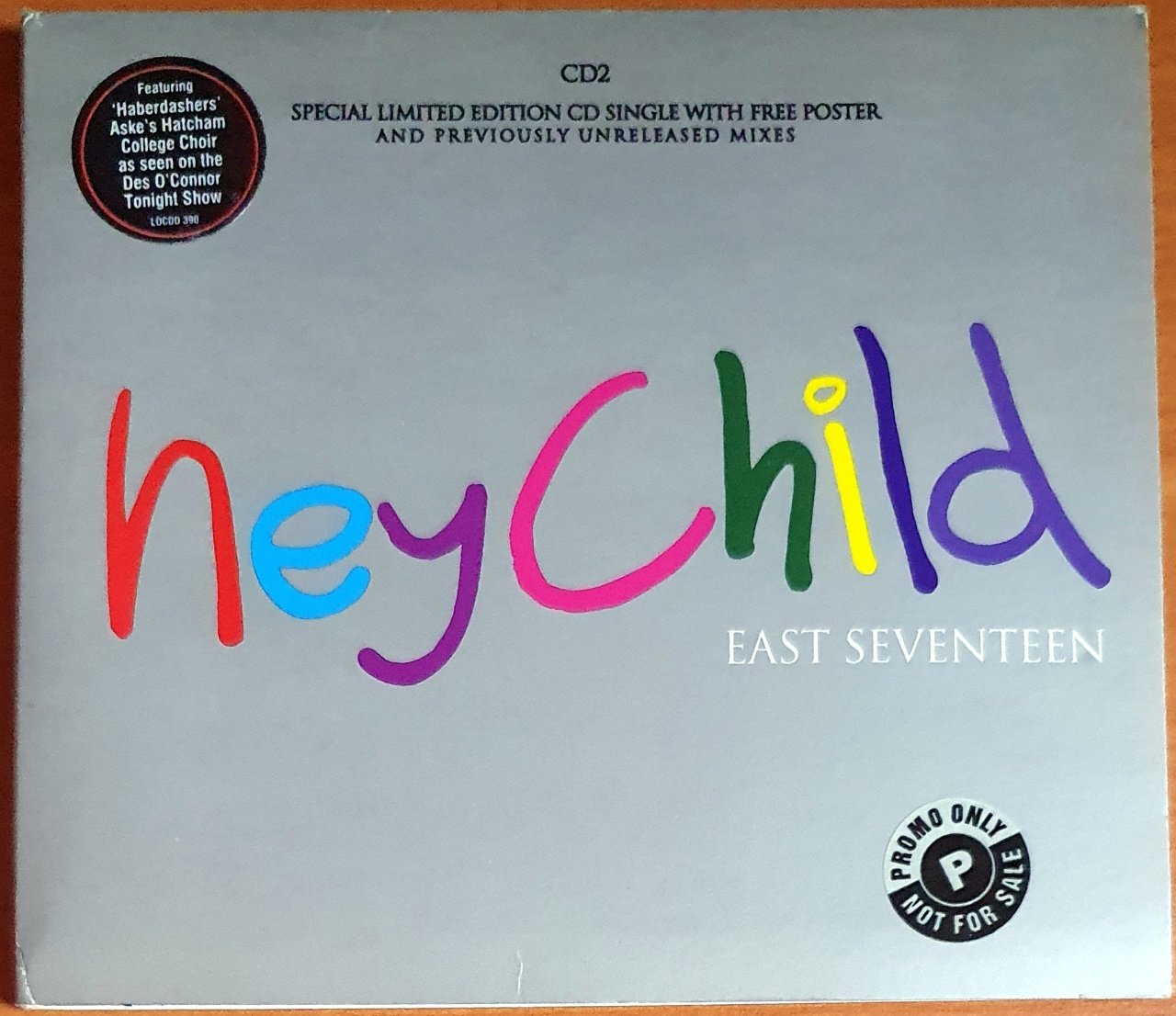 EAST SEVENTEEN - HEY CHILD (1996) - CD SINGLE 2.EL
