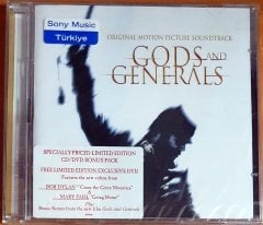 GODS AND GENERALS SOUNDTRACK / BOB DYLAN, MARY FAHL, JOHN FRIZZELL, RANDY EDELMAN (2002) - CD+DVD SIFIR