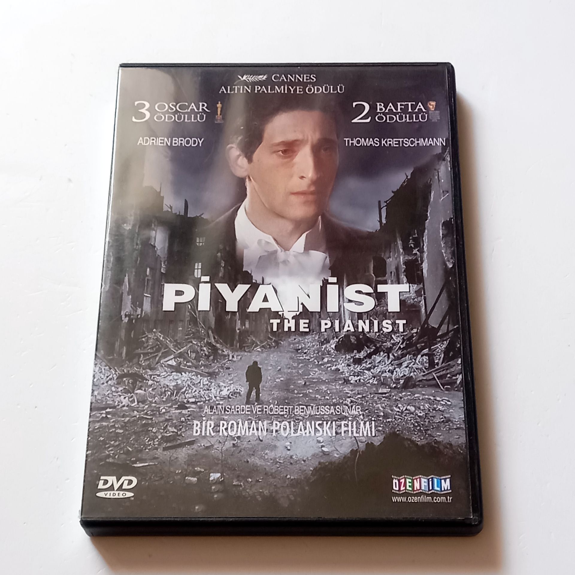 PİYANİST - THE PIANIST - ADRIEN BRODY, THOMAS KRETSCHMANN - YÖN.: ROMAN POLANSKI - DVD 2.EL