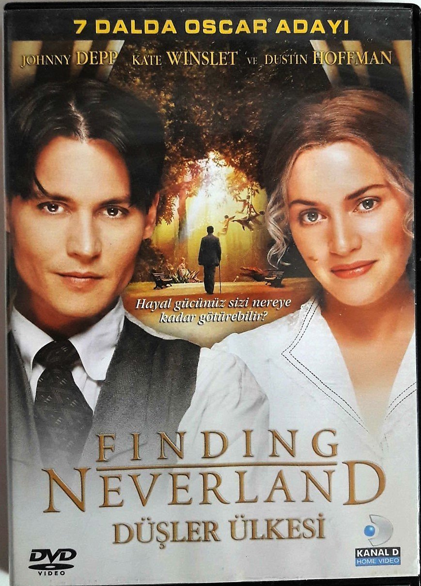 FINDING NEVERLAND - DÜŞLER ÜLKESİ - JOHNNY DEPP - KATE WINSLET - DUSTIN HOFFMAN - MARC FOSTER - DVD 2.EL