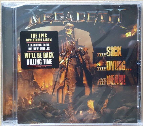 MEGADETH – THE SICK, THE DYING... AND THE DEAD! (2022) CD SIFIR