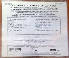 CY TOUFF - HIS OCTET & QUINTET (1956) 1998 PACIFIC JAZZ RECORDS CD SIFIR