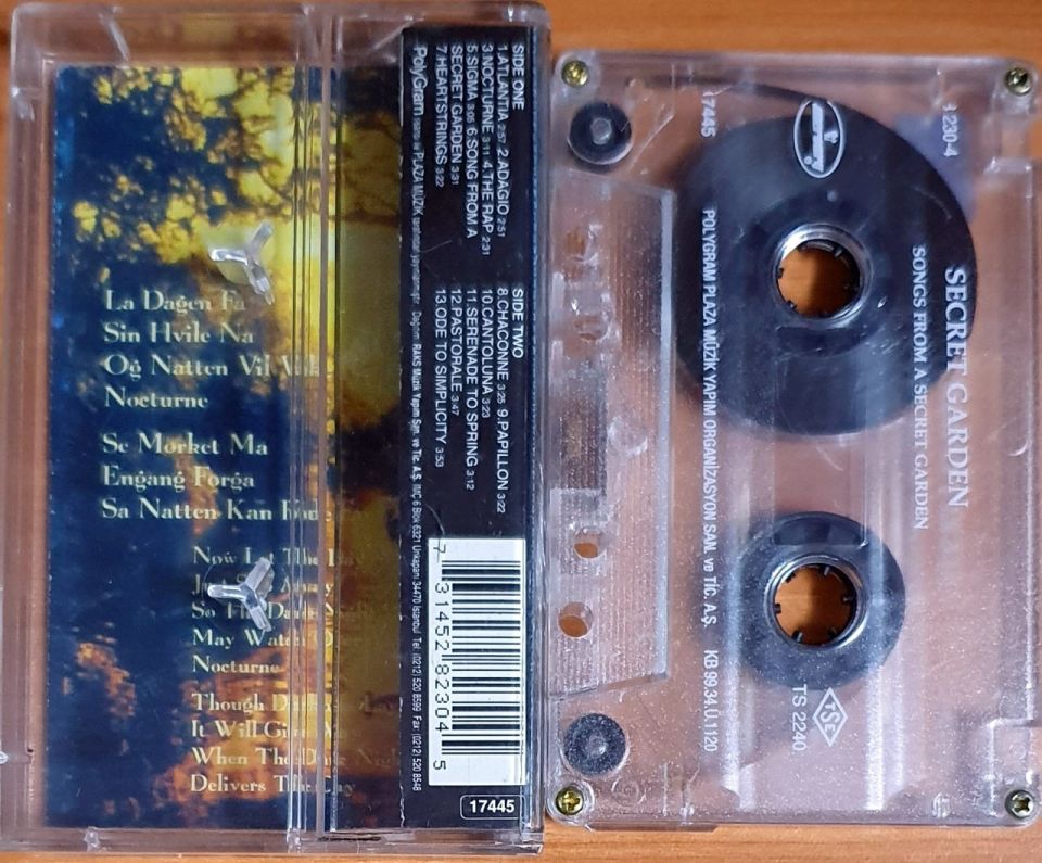 SECRET GARDEN - SONGS FROM A SECRET GARDEN (1999) - KASET 2.EL