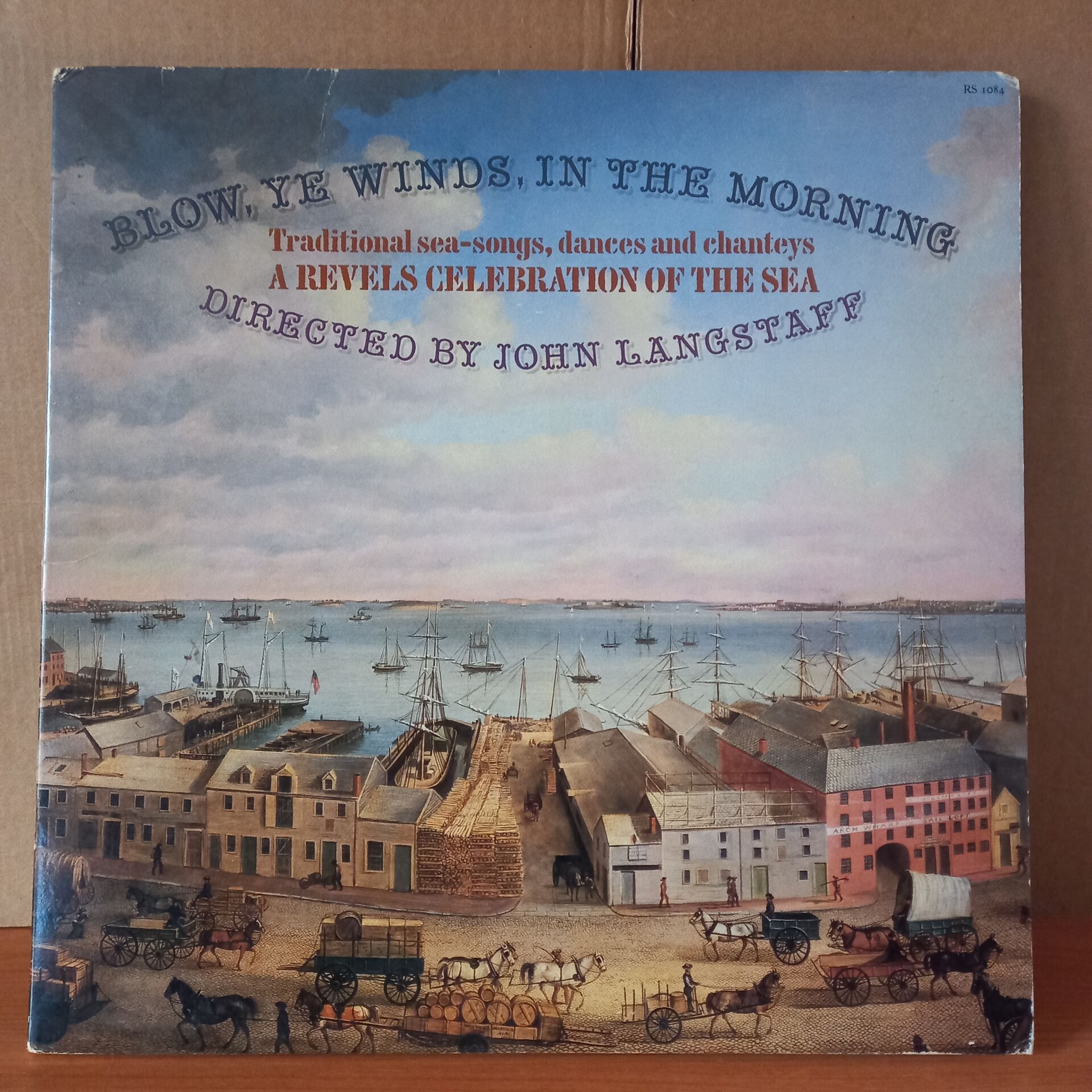 JOHN LANGSTAFF – BLOW, YE WINDS, IN THE MORNING (1984) - LP 2.EL PLAK