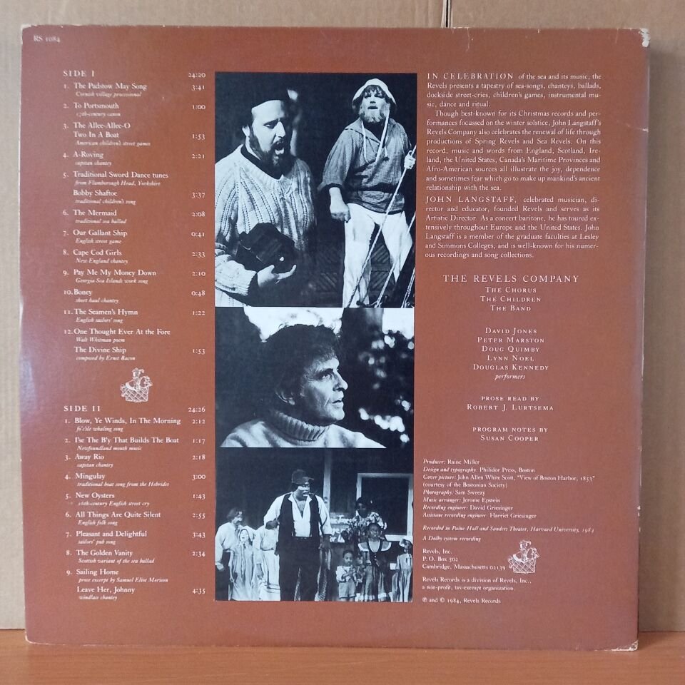 JOHN LANGSTAFF – BLOW, YE WINDS, IN THE MORNING (1984) - LP 2.EL PLAK