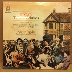 ELGAR ENIGMA VARIATIONS ANDRE PREVIN LSO SIFIR PLAK