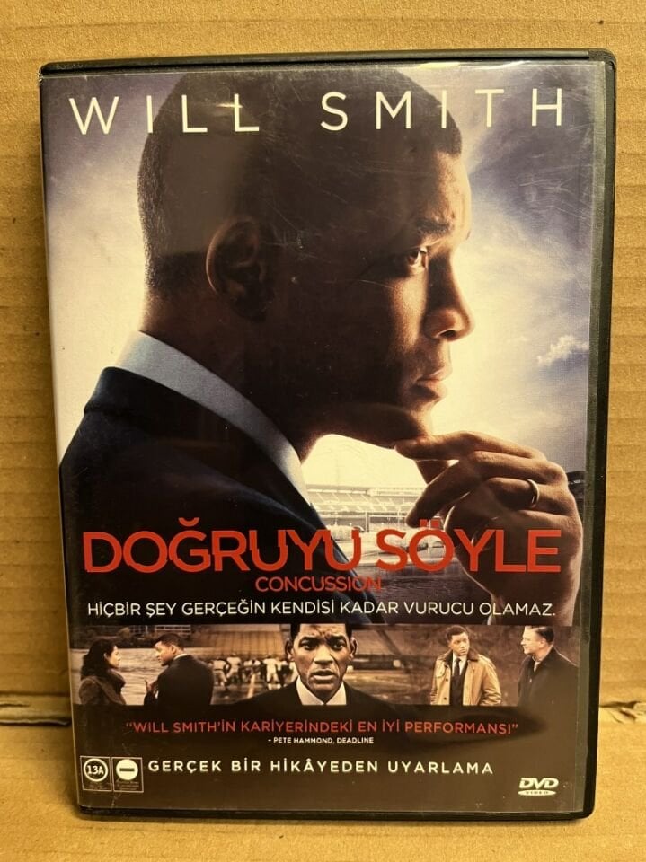 CONCUSSION - DOĞRUYU SÖYLE - WILL SMITH - DVD 2.EL