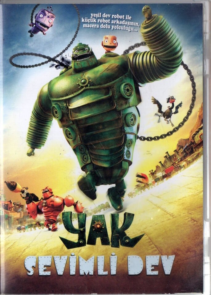 YAK THE GIANT KING - SEVİMLİ DEV - ANİMASYON - DVD 2.EL