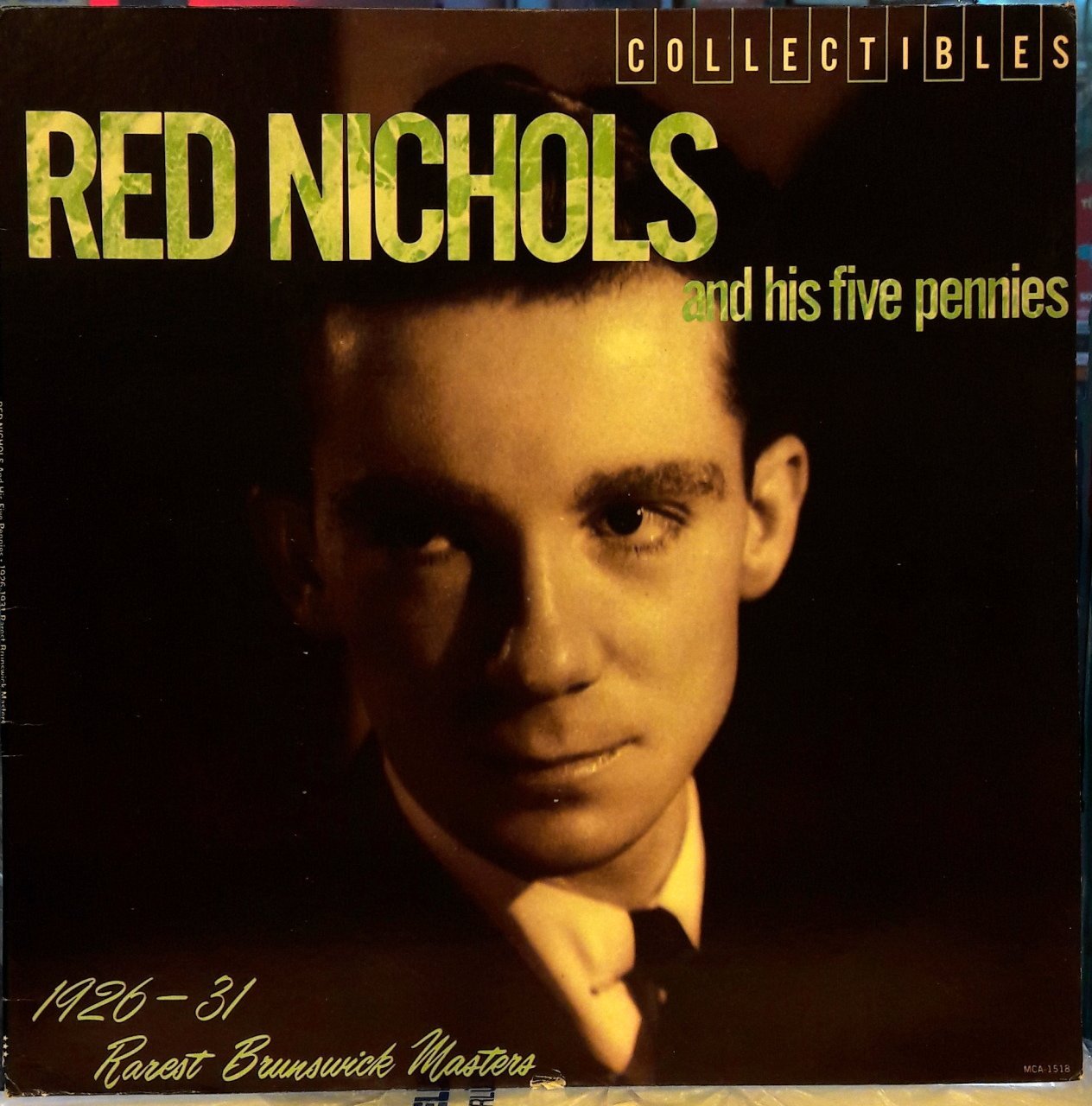 RED NICHOLS - 1926-31 RAREST BRUNSWICK MASTERS (1982) - PLAK 2.EL