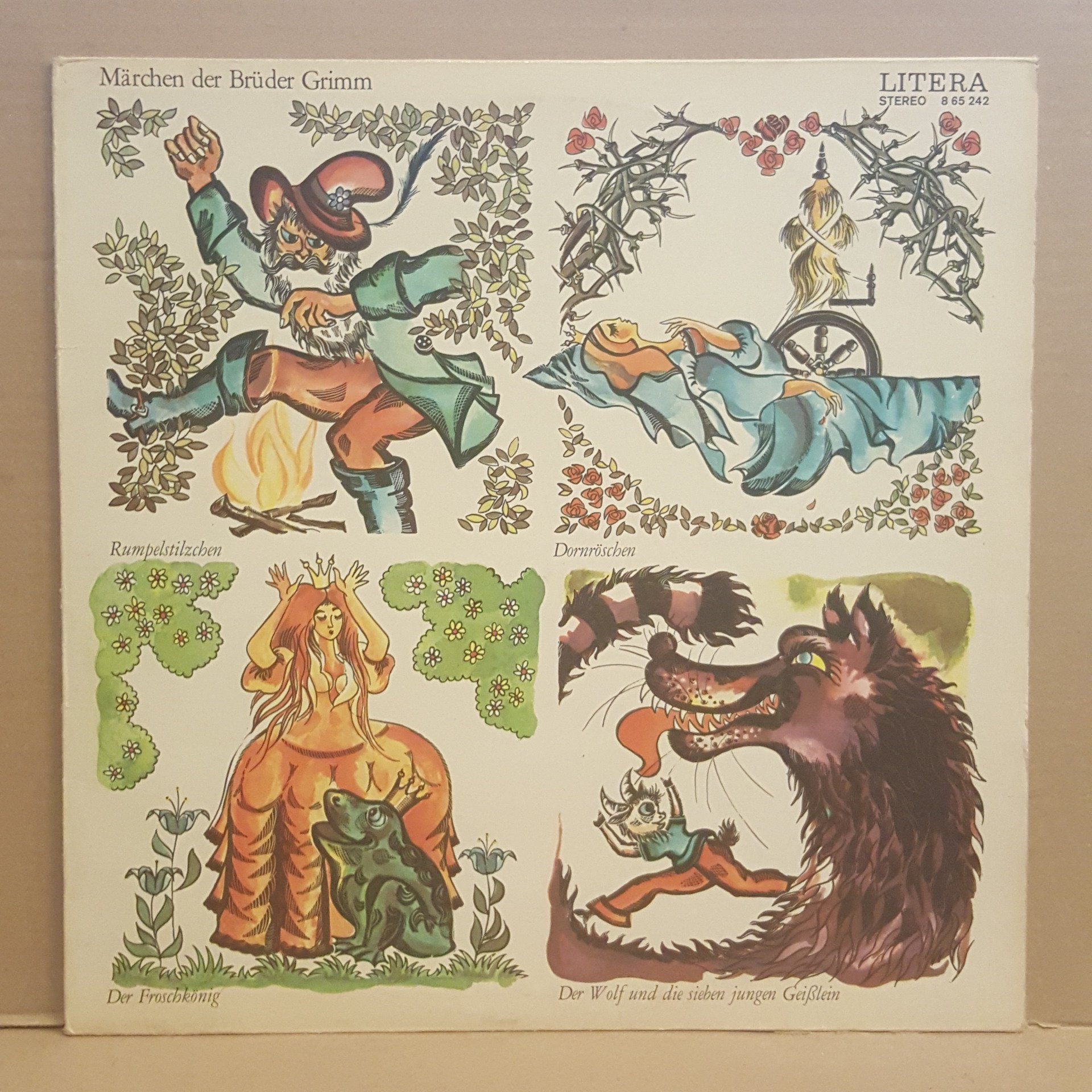 MÄRCHEN DER BRUDER GRIMM - GRIMM KARDEŞLERDEN MASALLAR (1977) - LP 2.EL PLAK