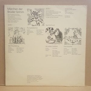 MÄRCHEN DER BRUDER GRIMM - GRIMM KARDEŞLERDEN MASALLAR (1977) - LP 2.EL PLAK