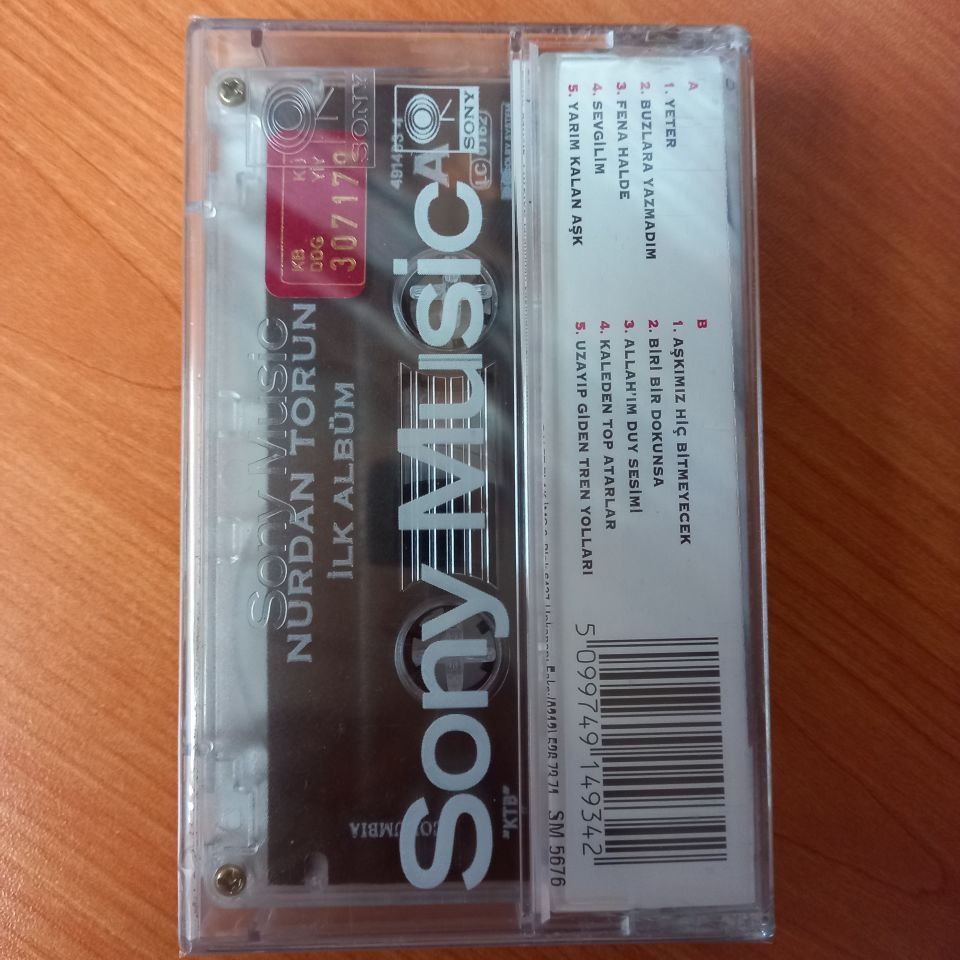 NURDAN TORUN - İLK ALBÜM - KASET SIFIR
