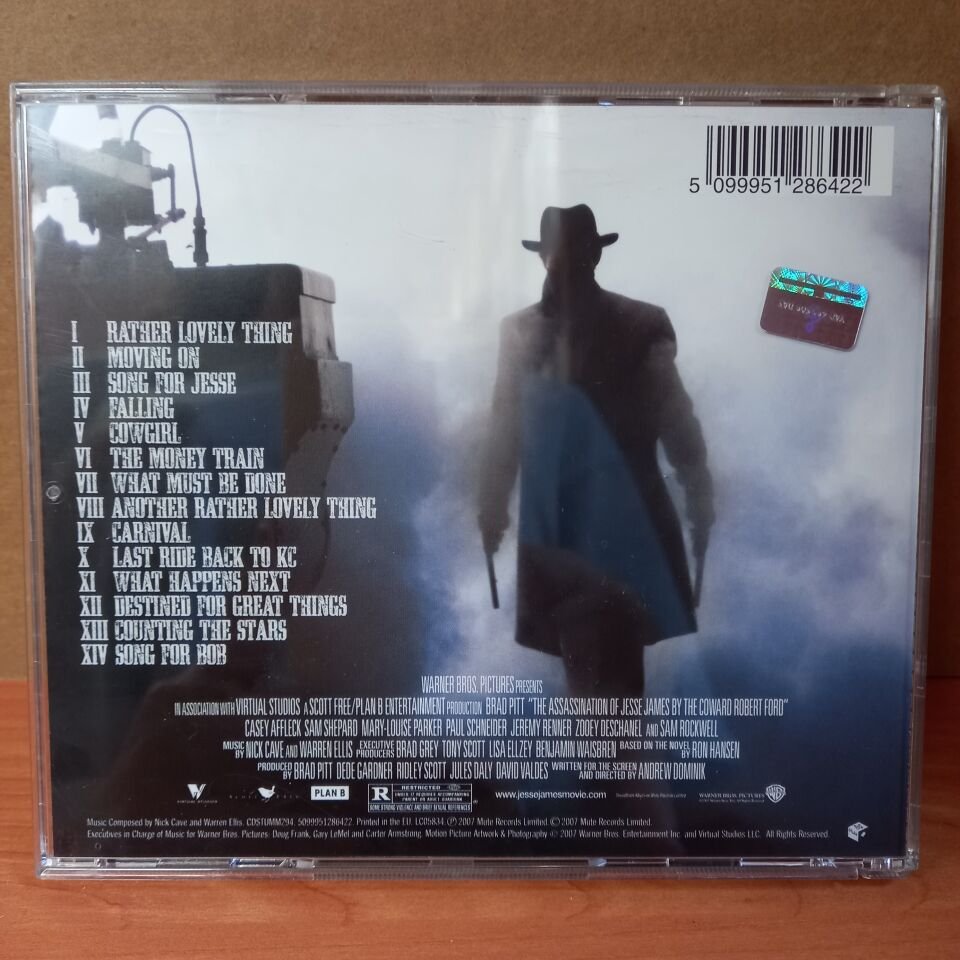 THE ASSASSINATION OF JESSE JAMES BY THE COWARD ROBERT FORD / NICK CAVE, WARREN ELLIS SOUNDTRACK (2007) - 2CD 2. EL