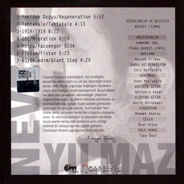 NEVZAT YILMAZ - GÖÇ (2013) - CD SIFIR