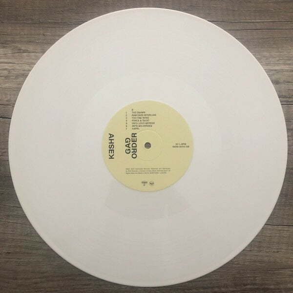 KESHA - GAG ORDER (2023) - LP BONE WHITE VINYL SIFIR PLAK