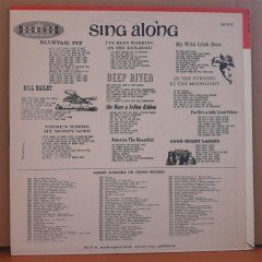 SING ALONG - OLD GRAY MARE, SHORTNIN' BREAD... - LP 2.EL PLAK