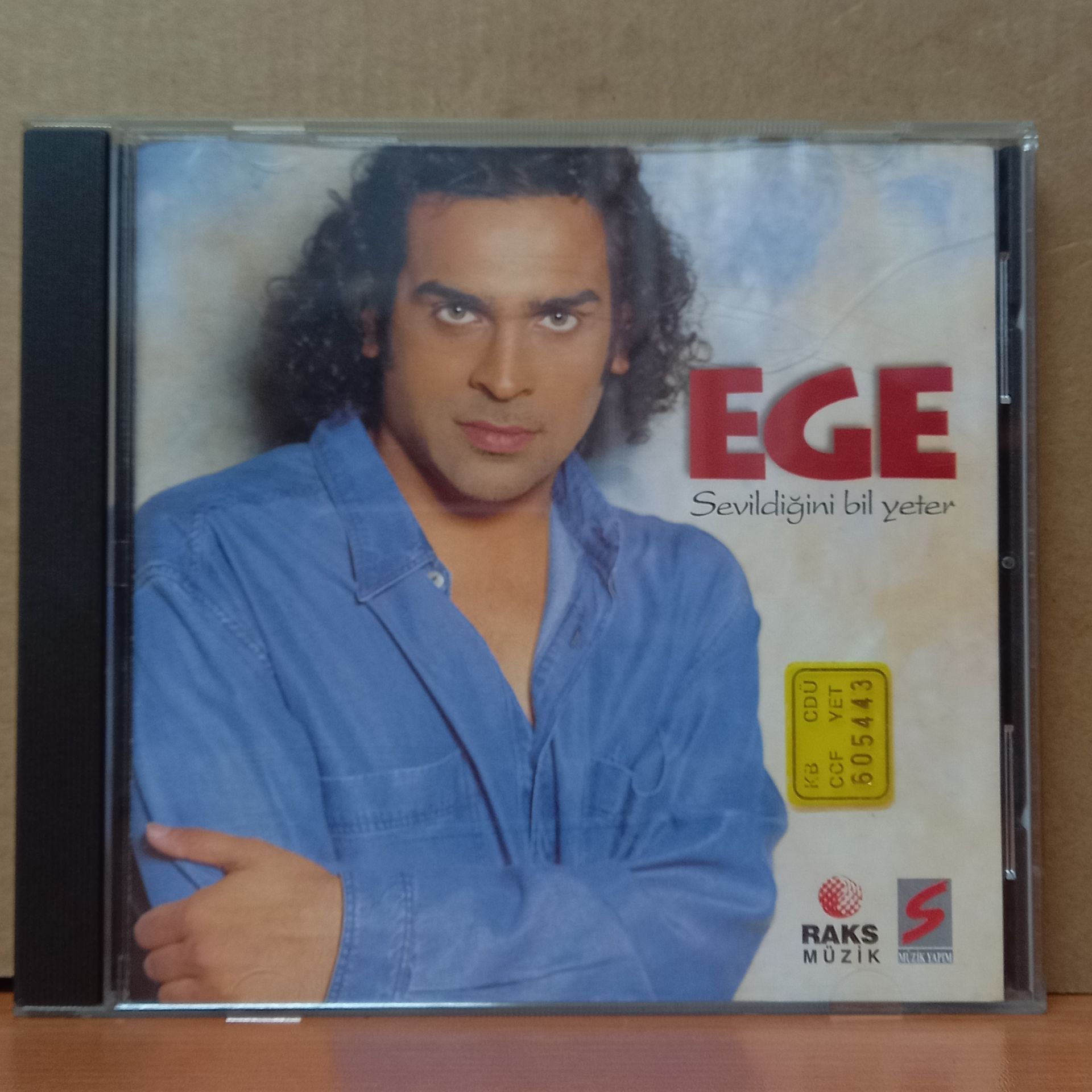 EGE - SEVİLDİĞİNİ BİL YETER (1997) - CD 2.EL