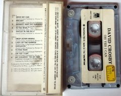 DAVID CROSBY - OH YES I CAN (1989) TOPKAPI CASSETTE MADE IN TURKEY ''USED''