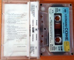 LEONARD COHEN - I'M YOUR MAN (1989) CASSETTE MADE IN TURKEY ''USED''