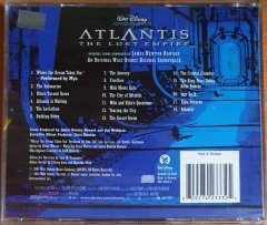 ATLANTIS / THE LOST EMPIRE SOUNDTRACK / NEWTON HOWARD (2001) - CD SIFIR