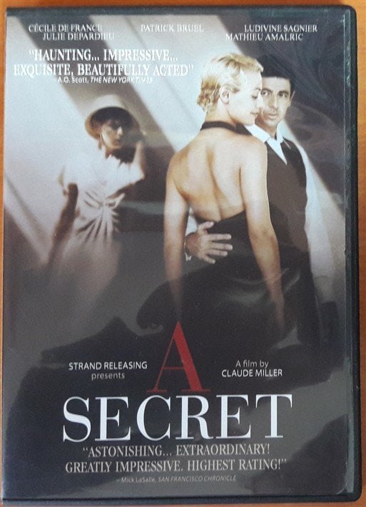 A SECRET - UN SECRET - CÉCILE DE FRANCE - PATRIC BRUEL - MATHIEU AMALRIC - CLAUDE MILLER - DVD 2.EL 1. BÖLGE TR ALTYAZI YOKTUR