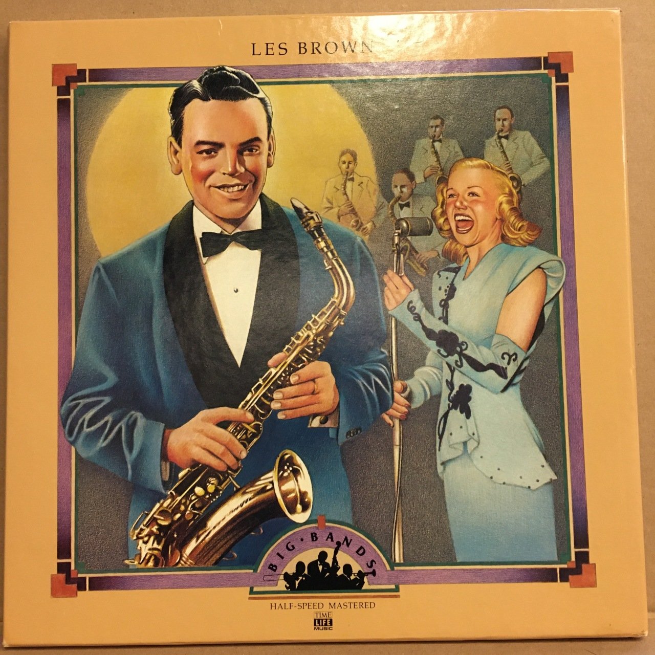 LES BROWN - BIG BANDS (1980) MONO, HALF-SPEED MASTERING 2.EL 2PLAK BOXSET