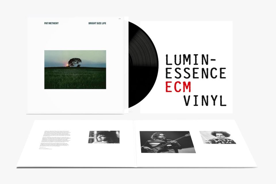 PAT METHENY - BRIGHT SIZE LIFE (1976) - LP ECM RECORDS LUMINESSENCE SERIES 2024 EDITION SIFIR PLAK
