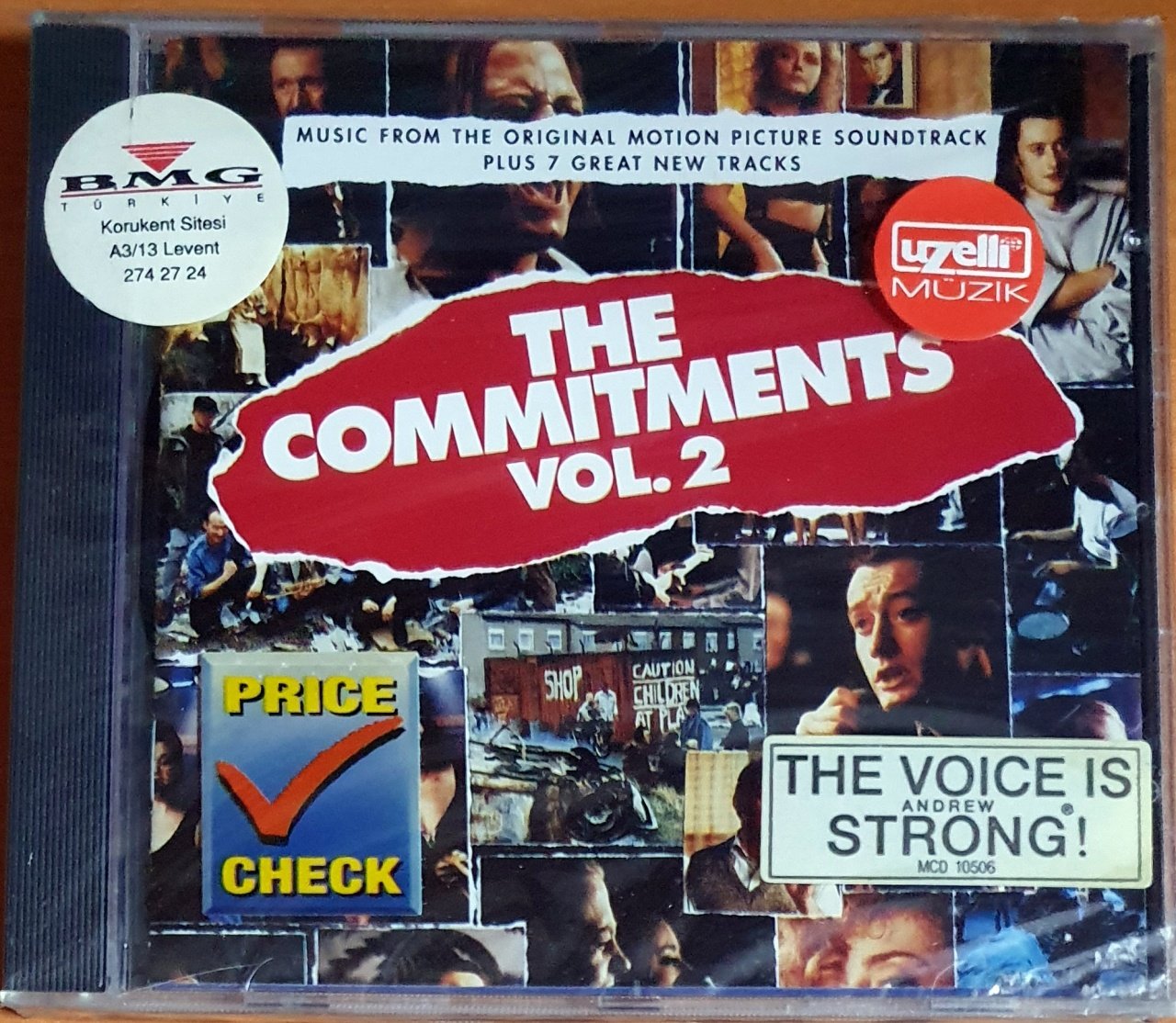THE COMMITMENTS VOL.2 SOUNDTRACK (1992) - CD SIFIR