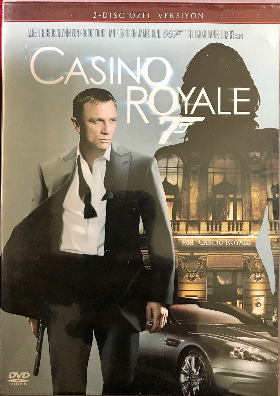 007 JAMES BOND CASINO ROYALE - DANIEL CRAIG - EVA GREEN - 2DVD 2.EL