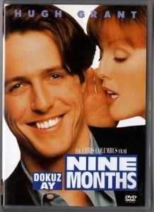 DOKUZ AY - NINE MONTHS - HUGH GRANT - DVD 2.EL