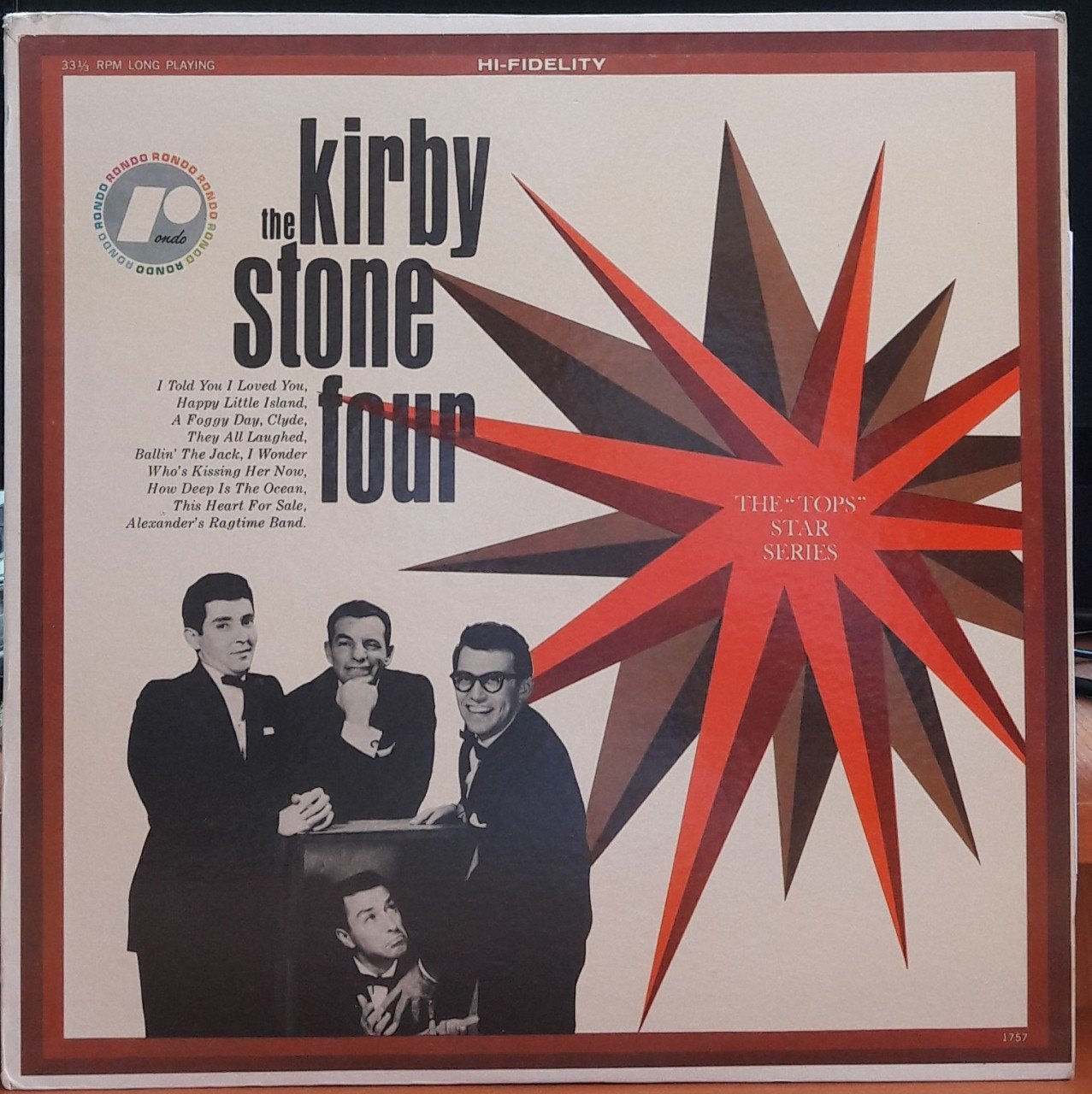 THE KIRBY STONE FOUR - PLAK 2.EL