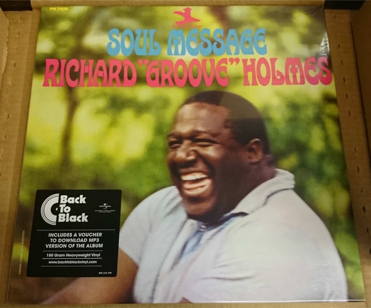 RICHARD GROOVE HOLMES - SOUL MESSAGE - LP SIFIR