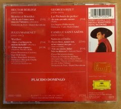 PLACIDO DOMINGO - BERLIOZ BIZET MASSENET SAINT SAENS ARIAS - CD 1992 2.EL