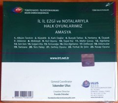 İL İL EZGİ VE NOTALARIYLA HALK OYUNLARIMIZ / AMASYA / TRT ARŞİV SERİSİ 208 - DVD+2CD SIFIR