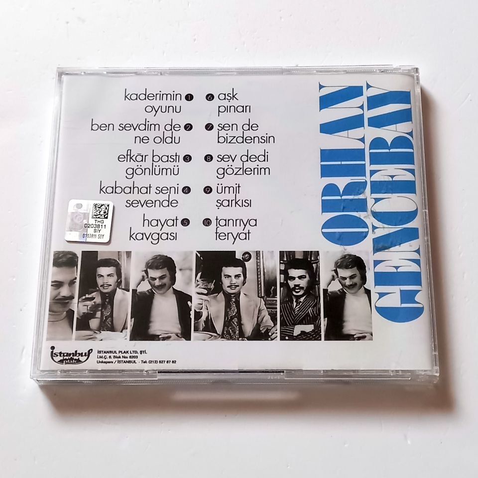 ORHAN GENCEBAY - KADERİMİN OYUNU - CD 2.EL