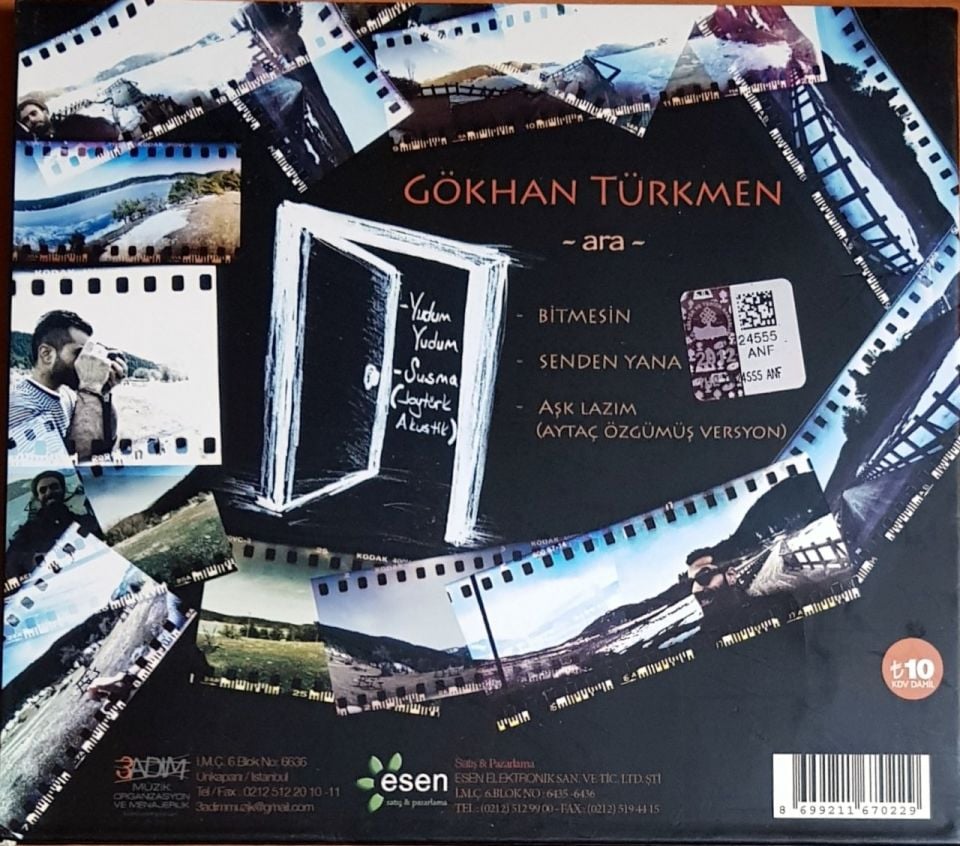 GÖKHAN TÜRKMEN - ARA (2012) - CD 2.EL