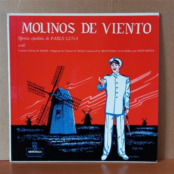 PABLO LUNA, PASCUAL FRUTO – MOLINOS DE VIENTO - LP 2.EL PLAK