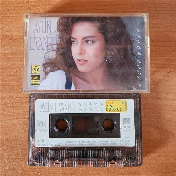 AYLİN LİVANELİ - SEVDA DEĞİL (1991) - KASET 2.EL