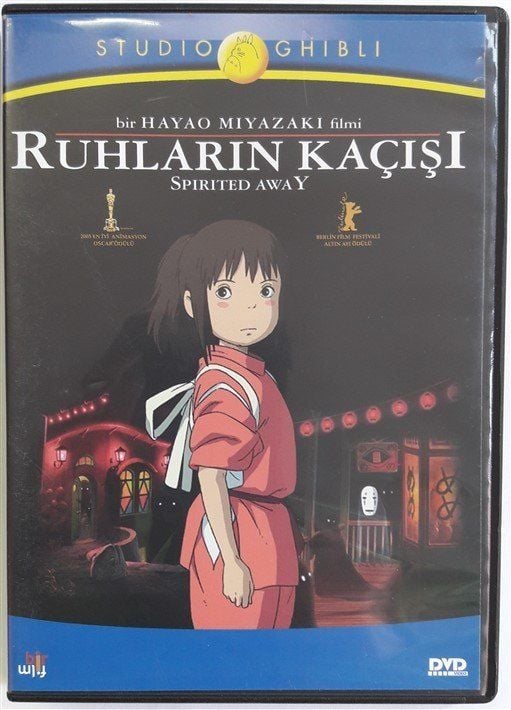 RUHLARIN KAÇIŞI - SPIRITED AWAY - HAYAO MIYAZAKI - ANİME - DVD 2.EL